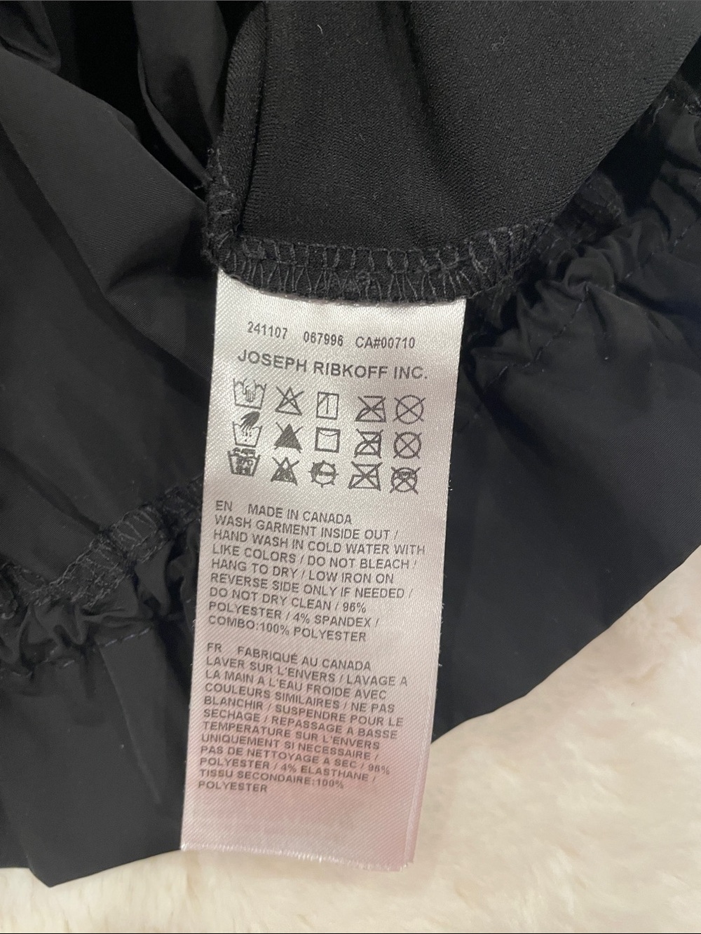 Joseph Ribkoff Black Open-Front Cardigan - Picture 7 of 7